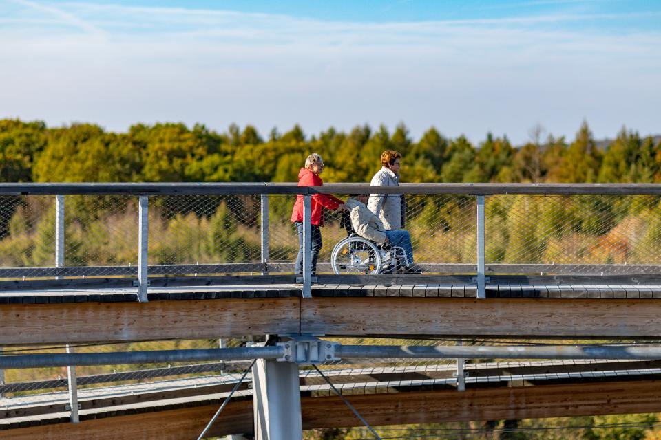 Baumwipfelpfad Besucher